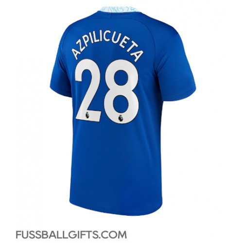 Chelsea Cesar Azpilicueta #28 Fußballbekleidung Heimtrikot 2022-23 Kurzarm
